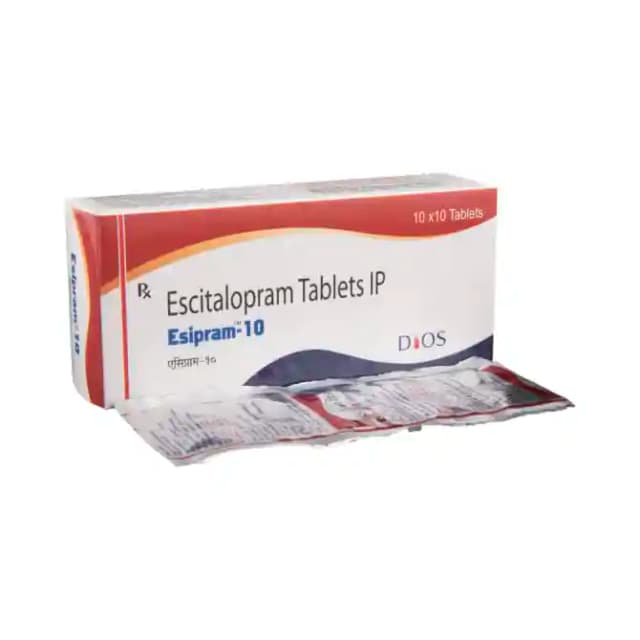 Esipram 10 (10 tablets in 1 strip)
