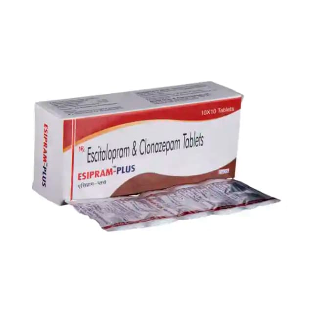Esipram Plus 0.5mg/10mg (10 tablets in 1 strip )