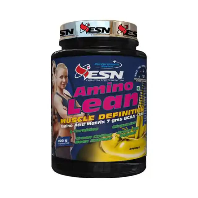 ESN Amino Lean Powder Orange (1 Bottle of 220 gm Powder)