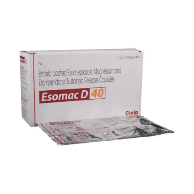 Esomac D 40 SR (10 capsule sr in 1 strip)