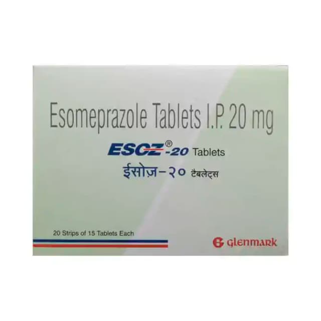 Esoz 20 (15 tablets in 1 strip)