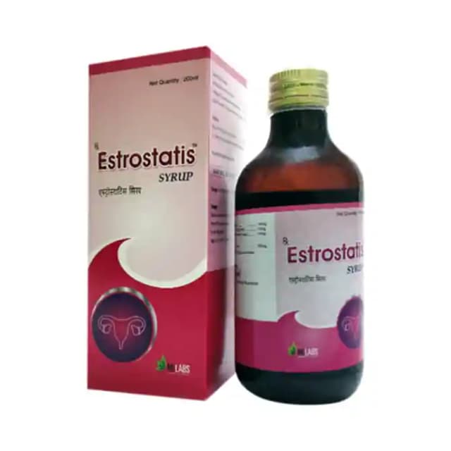 Estrostatis Syrup Banana (1 Bottle of 200 ml Syrup)