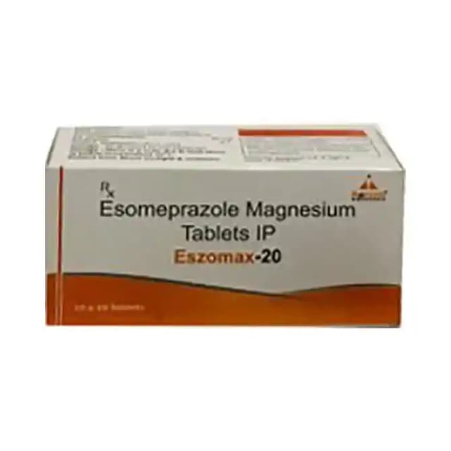 Eszomax 20 (10 tablets in 1 strip)