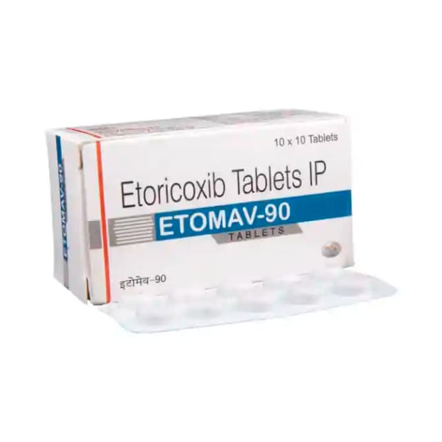 Etomav 90 (10 tablets in 1 strip)