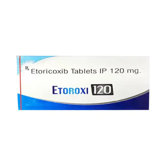 Etoroxi 120 (10 tablets in 1 strip)