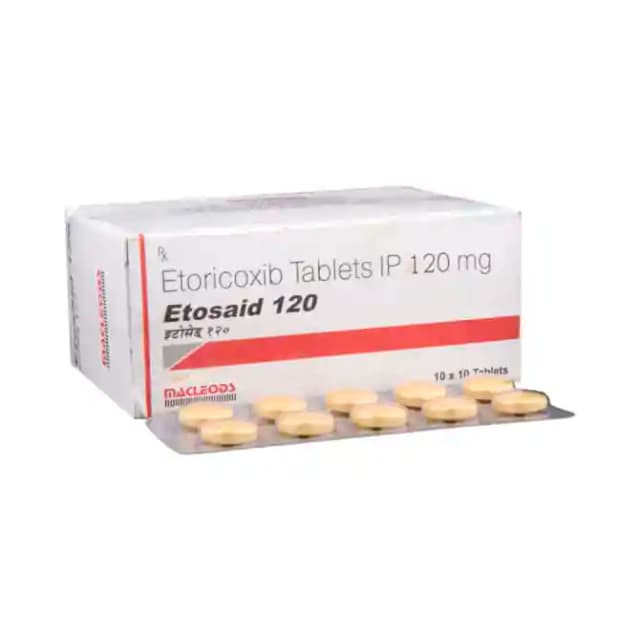 Etosaid 120 (10 tablets in 1 strip)