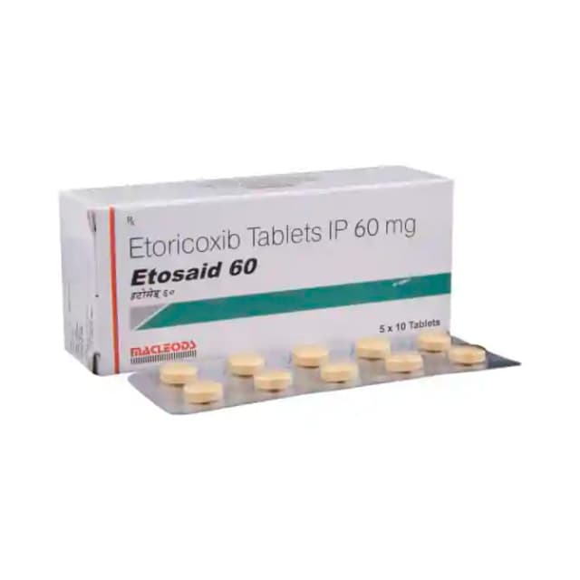 Etosaid 60 (10 tablets in 1 strip)