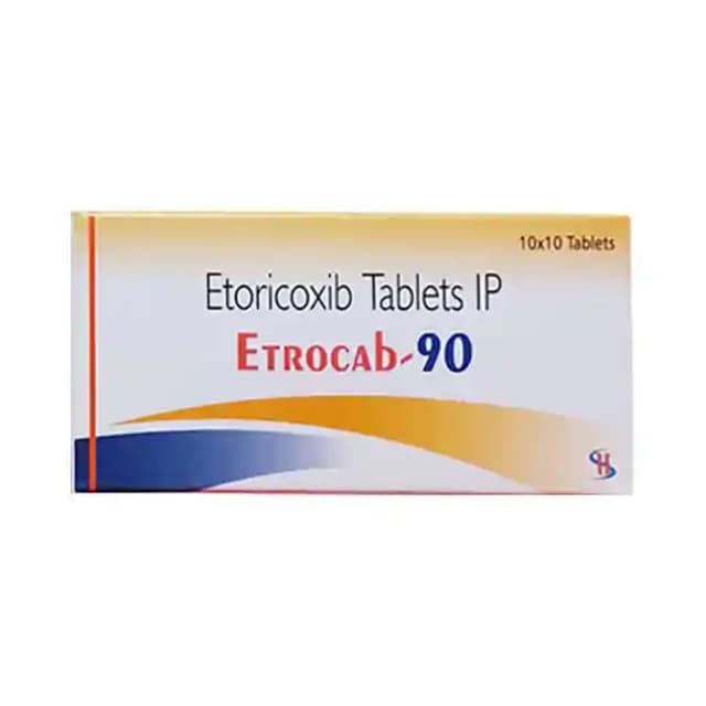 Etrocab 90 (10 tablets in 1 strip)