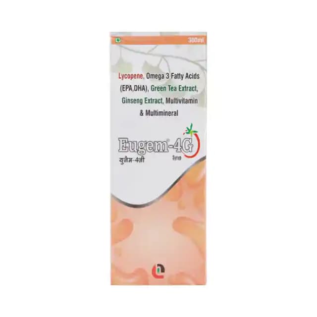 Eugem 4G Syrup (1 Bottle of 300 ml Syrup)