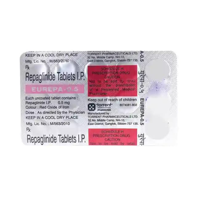 Eurepa 0.5 (15 tablets in 1 strip)