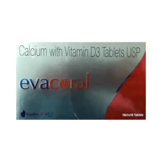 Evacoral (1 Strip Of 10 tablets)