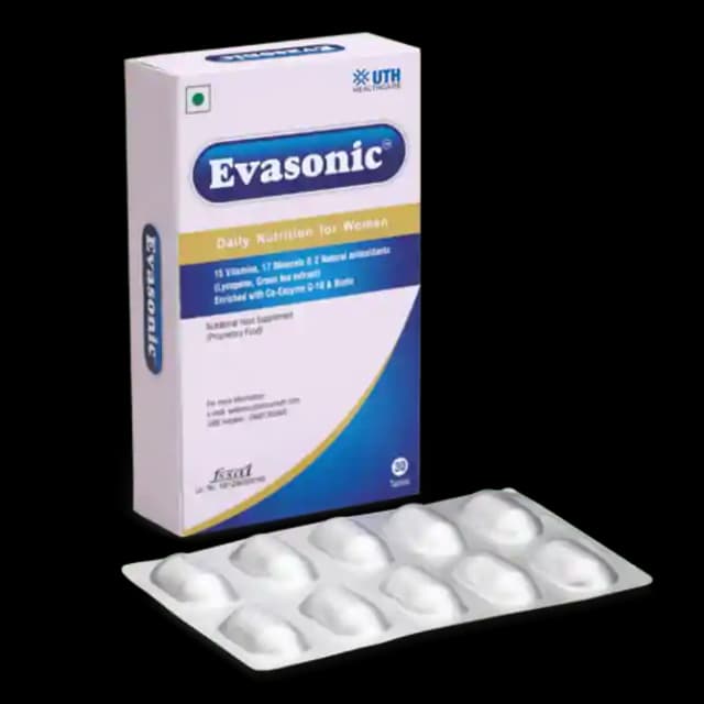 Evasonic (1 Strip Of 10 tablets)