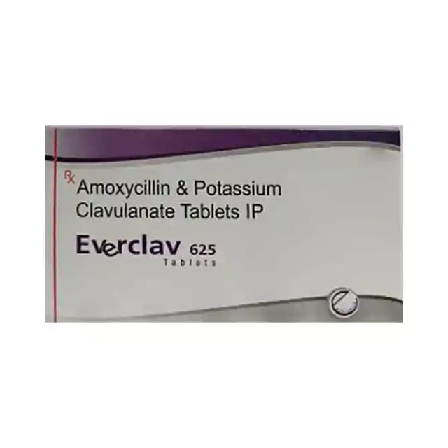Everclav 625 (10 tablets in 1 strip)