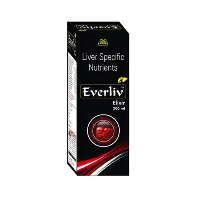 Everliv Syrup (1 Bottle of 200 ml Syrup)