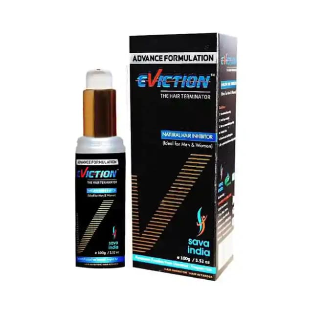 Eviction Natural Hair Inhibitor Cream (1 Bottle of 100 gm Cream)