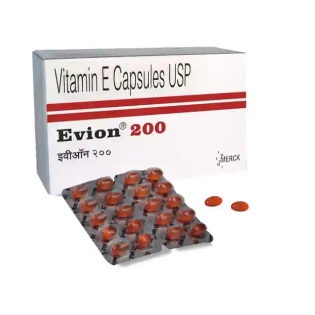 Evion 200mg (10 Capsules in 1 strip)
