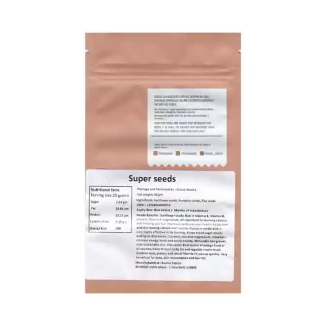 Evolve Super Seeds (1 Packet Of 50 gm Seeds)