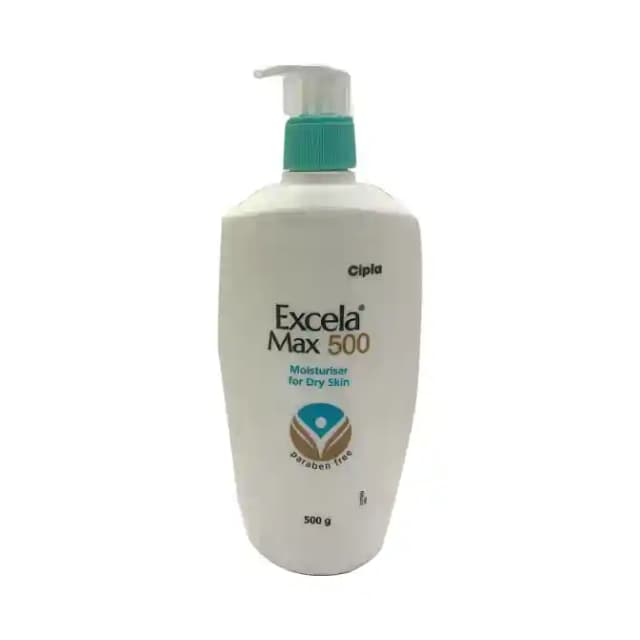Excela Max 500 Moisturiser Dry Skin (1 Pump Bottle of 500 gm Moisturiser)