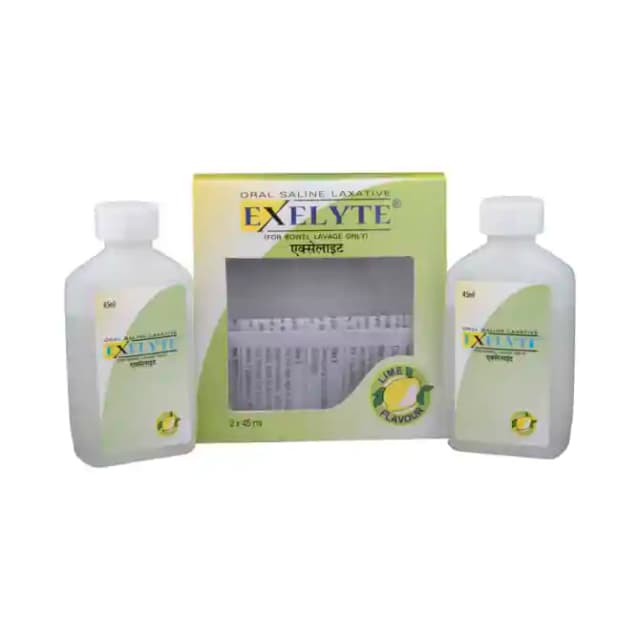 Exelyte Liquid Lime (1 Bottle of 45 ml Liquid)