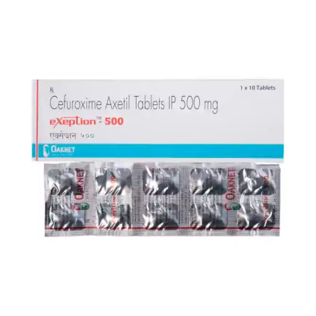 Exeption 500 (10 tablets in 1 strip)