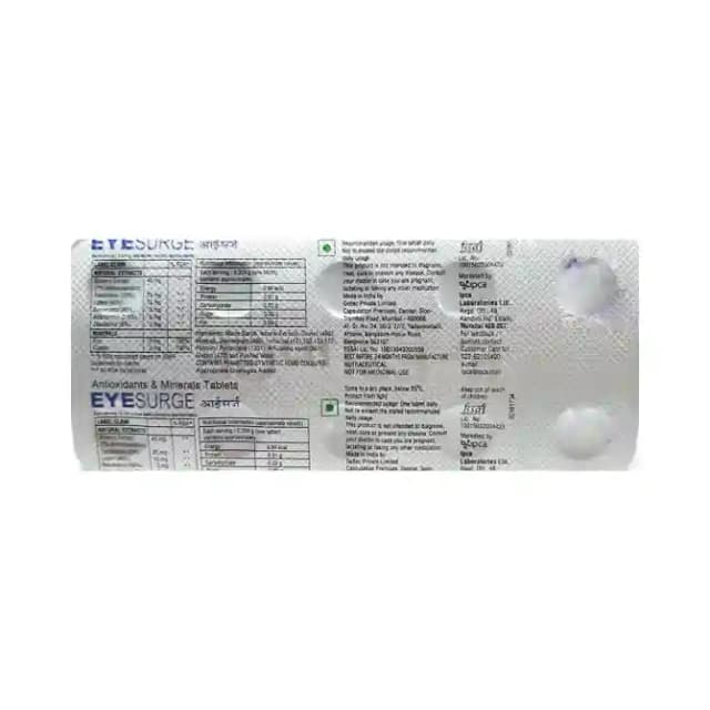 Eyesurge (10 tablets in 1 strip)