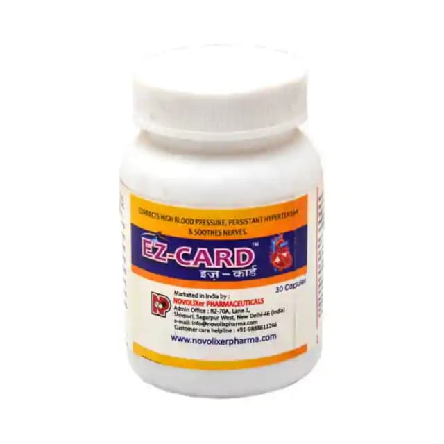 EZ Card (1 Bottle of 30 capsules)