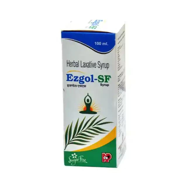 Ezgol SF Syrup (1 Bottle of 100 ml Syrup)