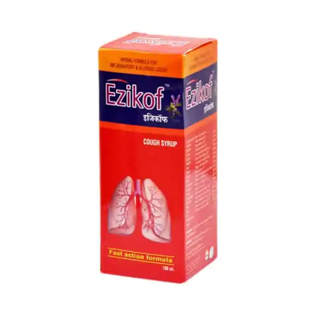 Ezikof Syrup (1 Bottle of 100 ml Syrup)
