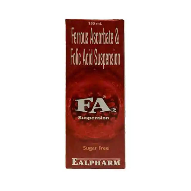 FA 2 Oral Suspension Sugar Free (1 Bottle of 150 ml Oral Suspension)