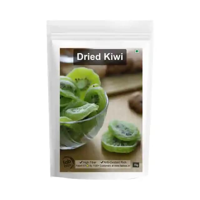 Fabbox Dried Kiwi (1 Packet Of 70 gm Dry Fruits)