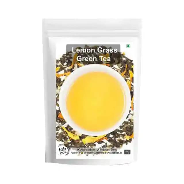 Fabbox Green Tea Lemon Grass (1 Packet Of 25 gm Tea)