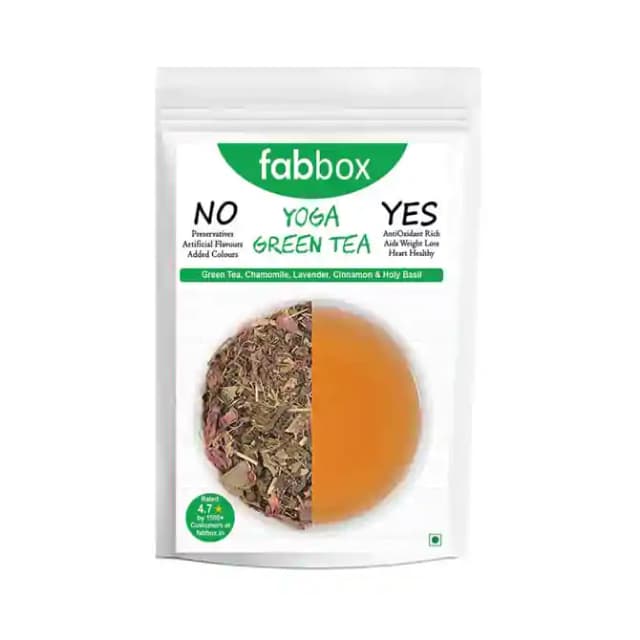 Fabbox Green Tea Yoga (1 Packet Of 25 gm Tea)
