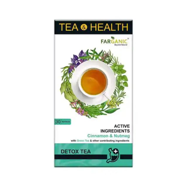 Farganic Tea & Health Detox Tea (1 Box Of 30 tea bags)