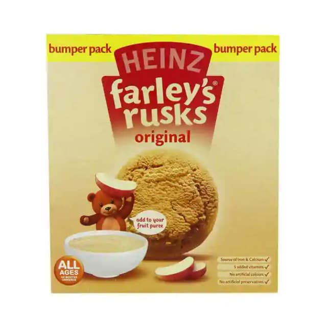 Farleys Rusk Original (1 Box Of 300 gm Snacks)