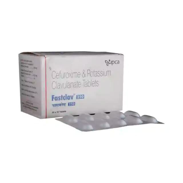 Fastclav 250 (10 tablets in 1 strip)