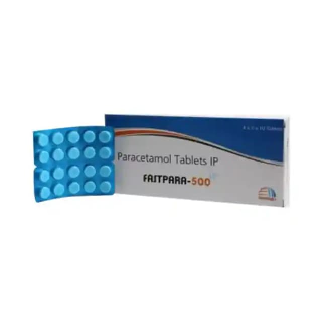 Fastpara 500mg (10 tablets in 1 strip)