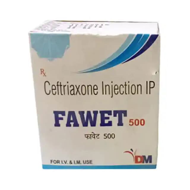 Fawet 500 Injection (1 Injection in 1 vial)