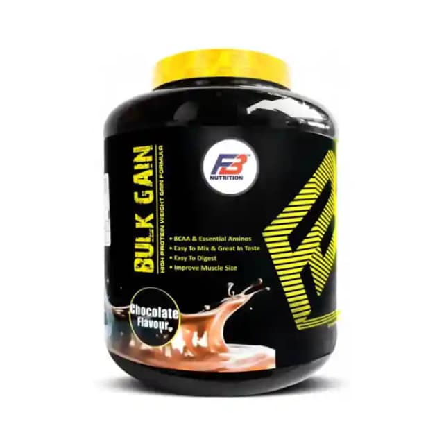 FB Nutrition Bulk Gain Chocolate (1 Jar Of 3000 gm Powder)