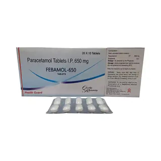 Febamol 500mg (10 tablets in 1 strip)