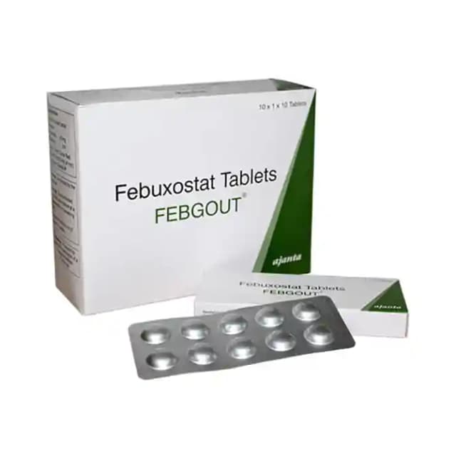 Febgout 40mg (10 tablets in 1 strip)