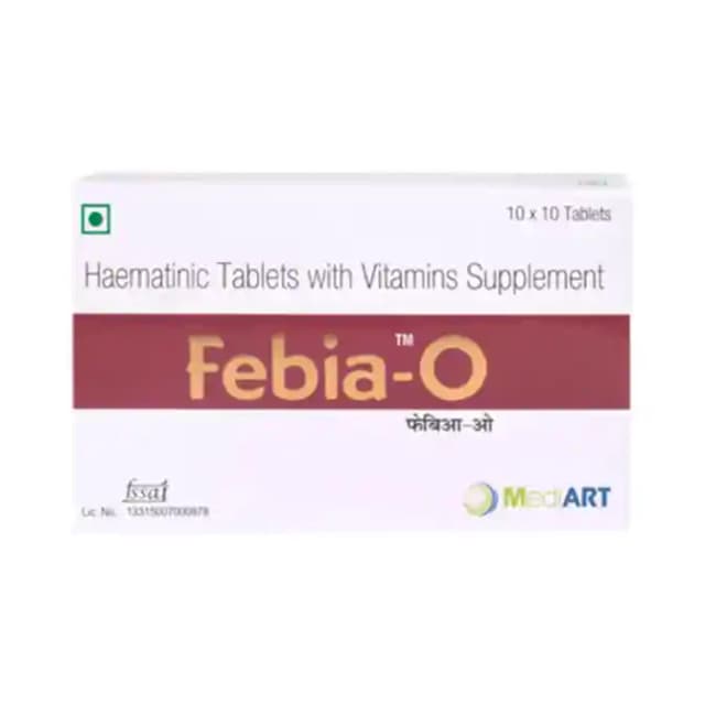 Febia O (1 Strip Of 10 tablets)