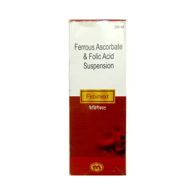 Febinext Oral Suspension (1 Bottle of 200 ml Oral Suspension)