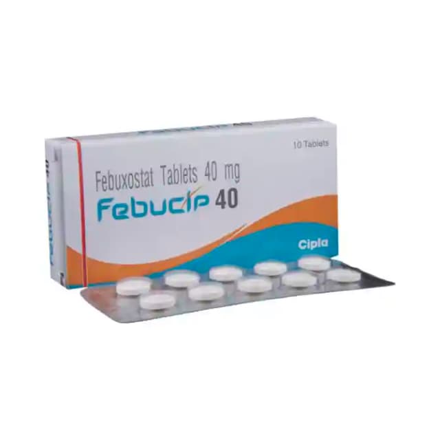 Febucip 40 (10 tablets in 1 strip)