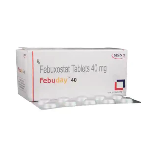 Febuday 40 (10 tablets in 1 strip)