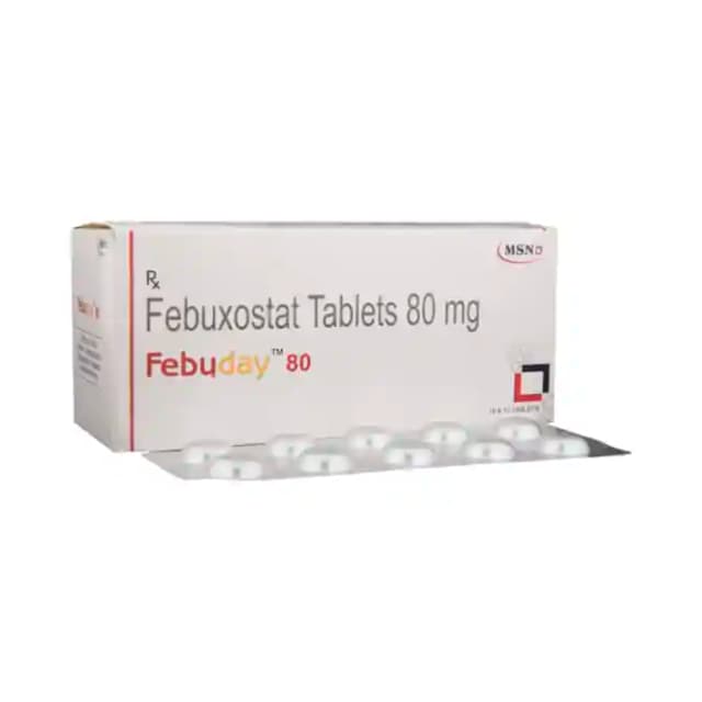 Febuday 80 (10 tablets in 1 strip)