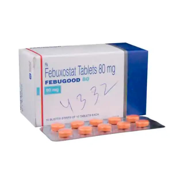 Febugood 80 (10 tablets in 1 strip)