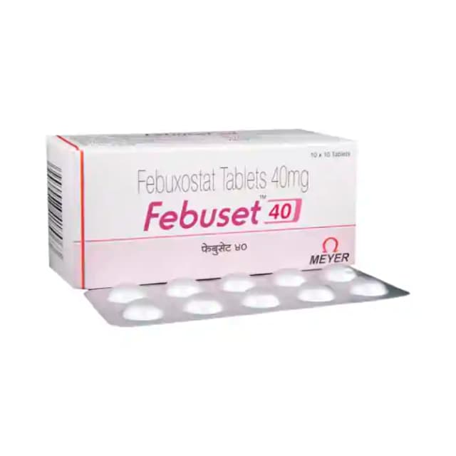 Febuset 40 (10 tablets in 1 strip)
