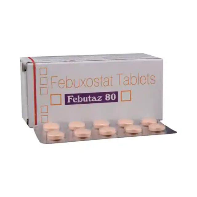 Febutaz 80 (10 tablets in 1 strip)