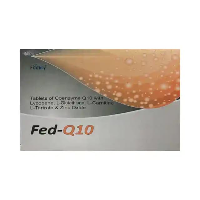 Fed Q10 (1 Strip Of 10 tablets)