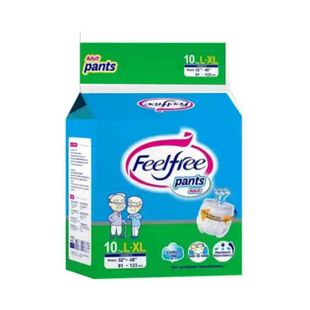 Feel Free Pants Adult L XL (1 Packet Of 10 pieces)
